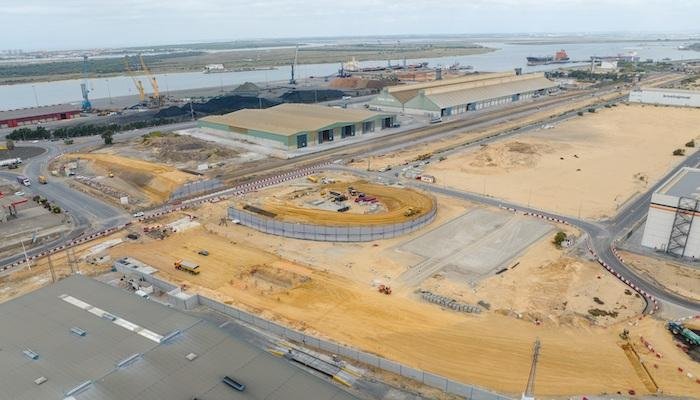 <strong>Buen ritmo de las obras del acceso único al Puerto Exterior</strong>