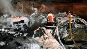 Incendio desguace de Ayamonte