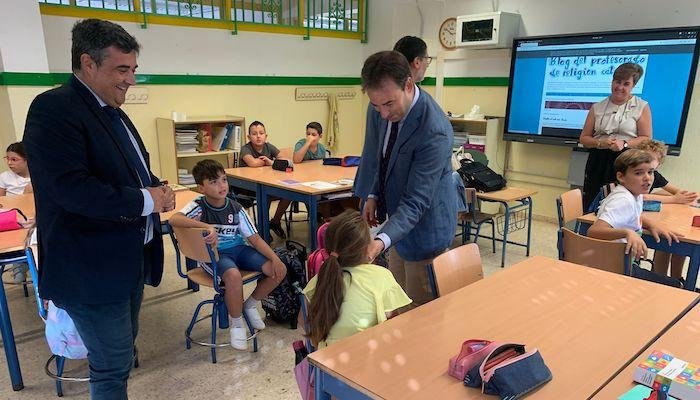 <strong>Arranca el curso escolar en Niebla tras una inversión de un millón de euros</strong>