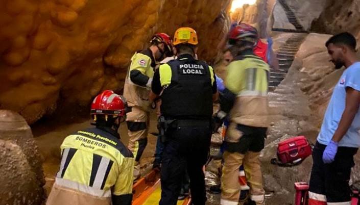 <strong>Complejo rescate del interior de las Grutas de las Maravillas</strong>