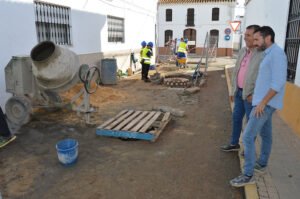 Obras calle Río Tinto