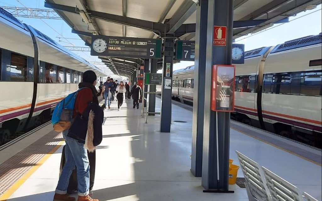 Renfe cambia los horarios del Alvia Huelva-Madrid