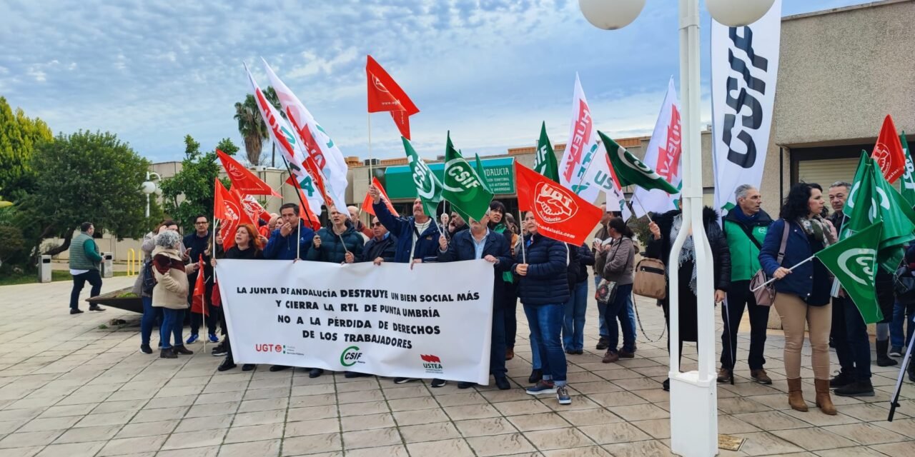Continúan las protestas por el cierre de la Residencia de Tiempo Libre de Punta Umbría