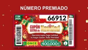 cupón extra Navidad de la ONCE