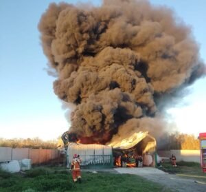 Incendio nave Moguer