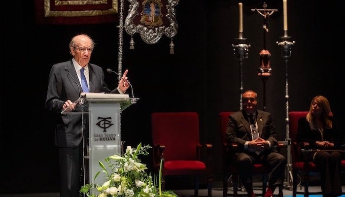 Pedro Rodríguez apela al onubensismo en el Pregón de San Sebastián