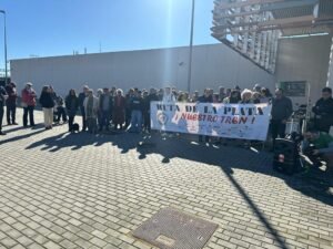 Huelva en tren protesta