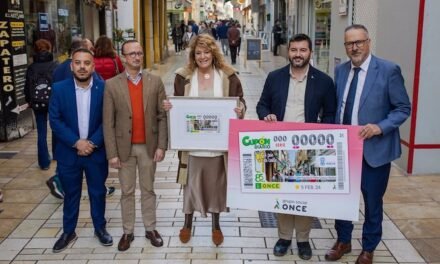 La ONCE dedica el cupón del 5 de febrero a la calle Arquitecto Pérez Carasa