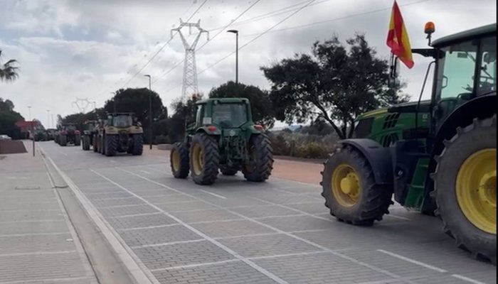 La Guardia Civil levanta 227 propuestas de sanción por las protestas de agricultores en Huelva