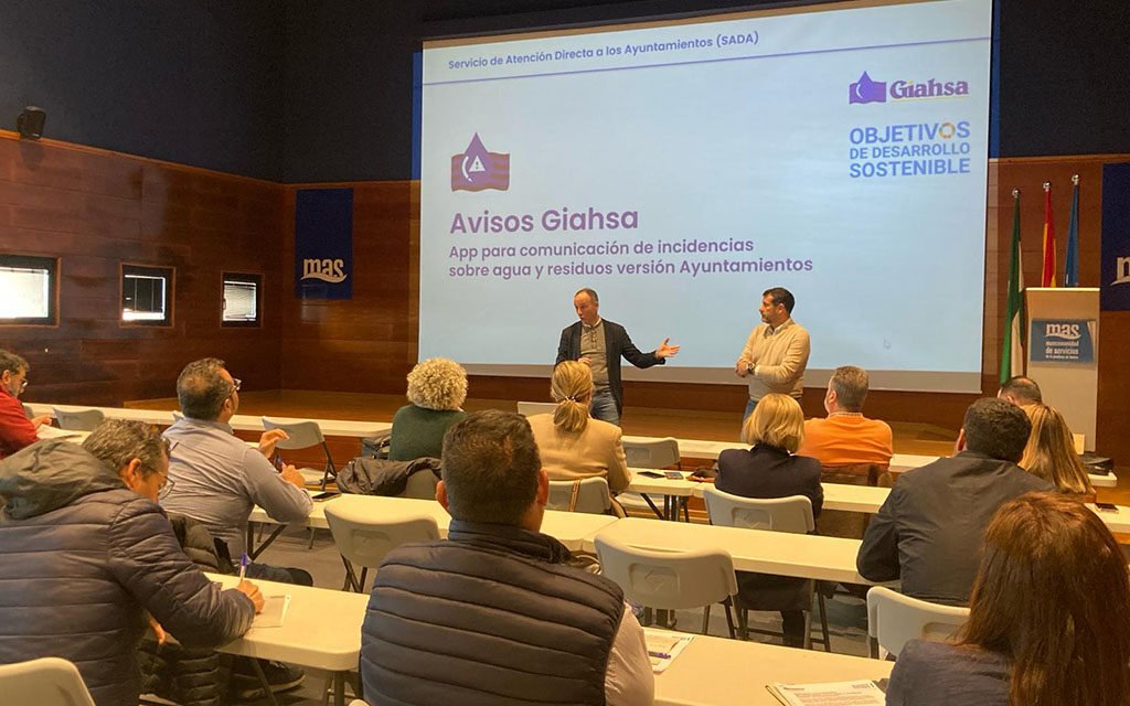 Los ayuntamientos comunicarán las incidencias a Giahsa a través de una app