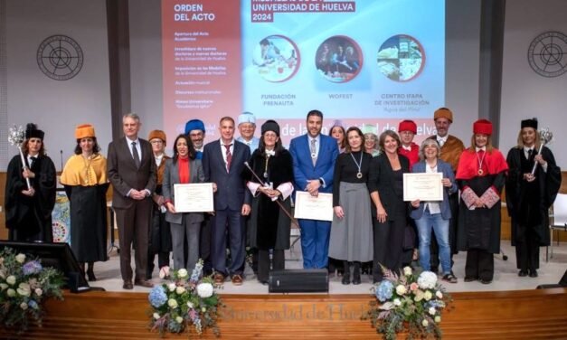 La Universidad de Huelva celebra su día con la imposición de sus Medallas