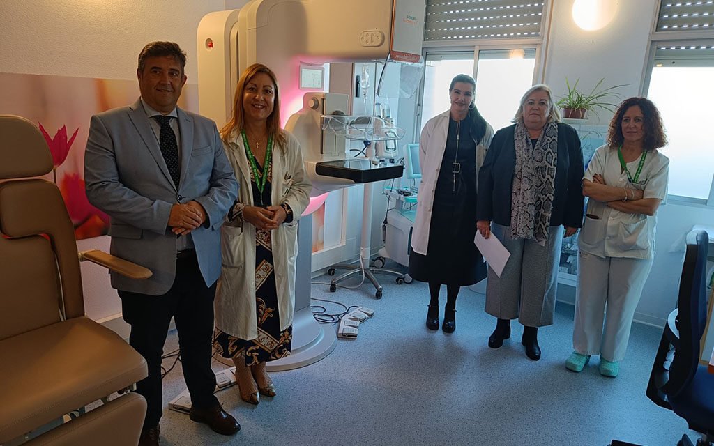 El Hospital de Riotinto refuerza su capacidad diagnóstica con un mamógrafo digital de última generación