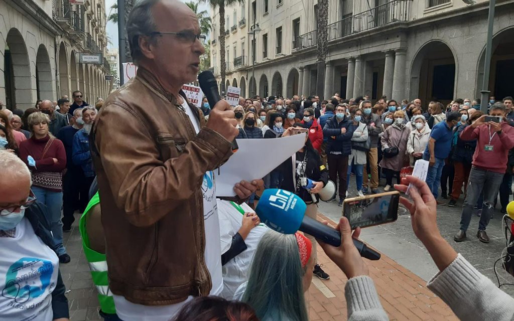 Onusap convoca a la ciudadanía a otra concentración en defensa de la sanidad pública en Huelva