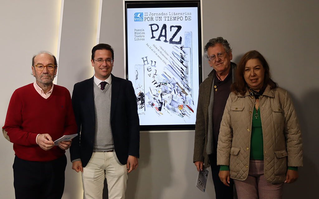 La literatura y la paz se darán la mano en Huelva del 11 al 22 de marzo