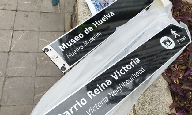 Nuevas señales de información turística en las calles de Huelva