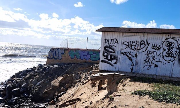 El alcalde de Punta Umbría ve “imposible” que El Portil tenga playa el próximo verano