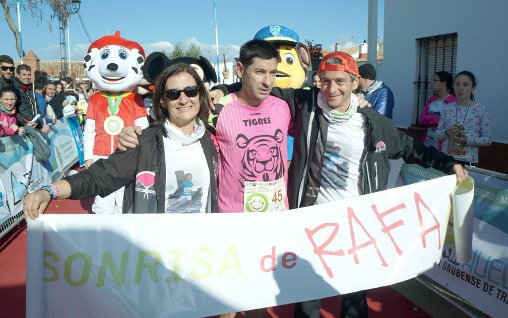 Unas 1.100 personas participan este sábado en ‘La sonrisa de Rafa’ de Berrocal