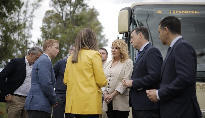 Huelva ya cuenta con una parada de autobús en la Punta del Sebo
