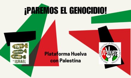 Llaman a los onubenses a movilizarse en solidaridad con el pueblo palestino
