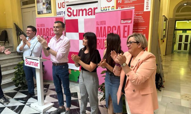 Maíllo pide el voto de la “ilusión” por Sumar frente a la “máquina de fango de las derechas”