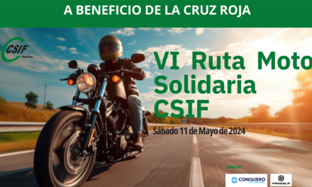 Más de 150 corredores participarán en la VI Ruta Solidaria en Moto del CSIF