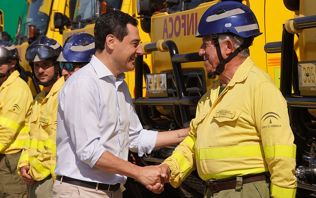 Moreno pide prudencia ante el riesgo de incendios