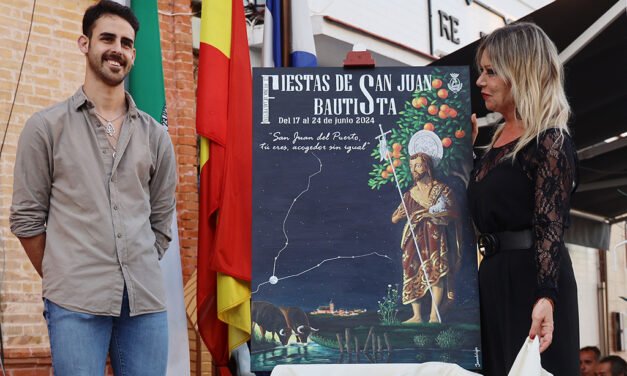Una obra de Juan Alberto Gómez anuncia ya las Fiestas Patronales de San Juan