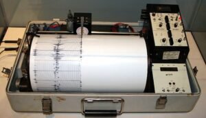 Sismógrafo terremoto