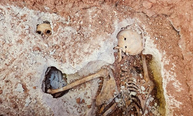 Hallan los primeros restos óseos en la tercera fosa común de Riotinto