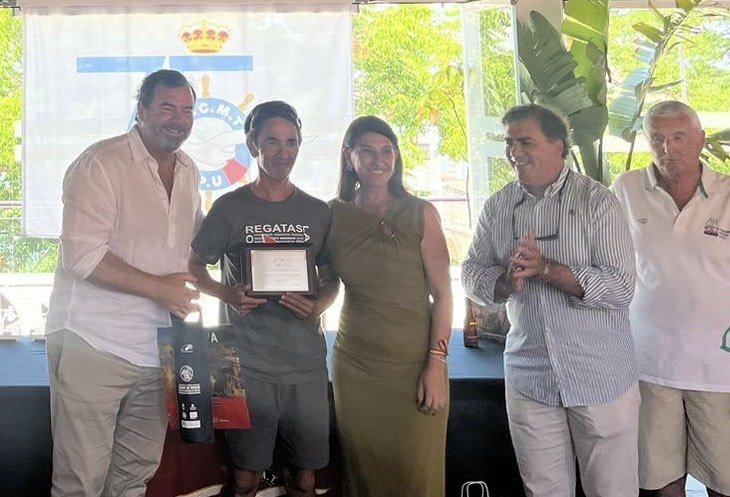 Nacho Pérez Lago se proclama campeón de España de windsurfer en aguas de Punta Umbría