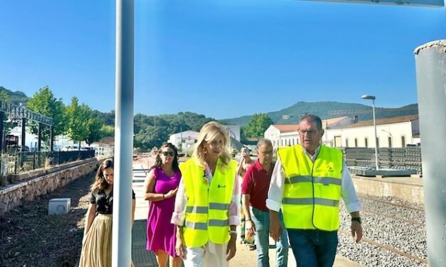 Avanzan las obras de la línea Huelva-Zafra gracias a una inversión de 210 millones de euros