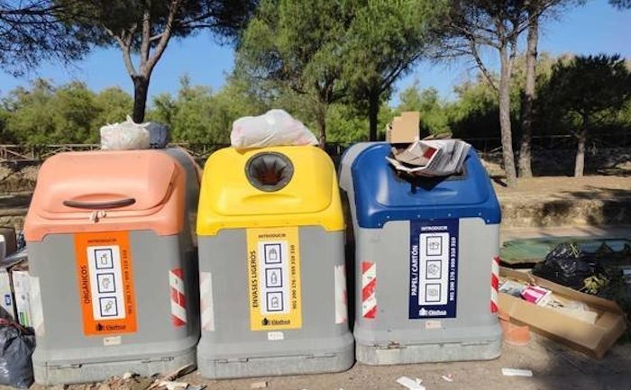 IU pide contenedores de reciclaje en todas las aldeas de Zalamea