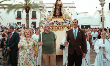 Trigueros vive con intensidad sus Fiestas del Carmen