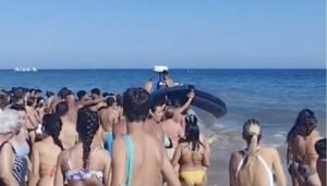 narcolancha en La Antilla