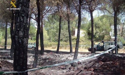 La Guardia Civil relaciona al detenido en Bollullos con hasta ocho incendios en el municipio