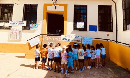 El alumnado de 5 años de Riotinto no irá al colegio hasta contar con una segunda clase