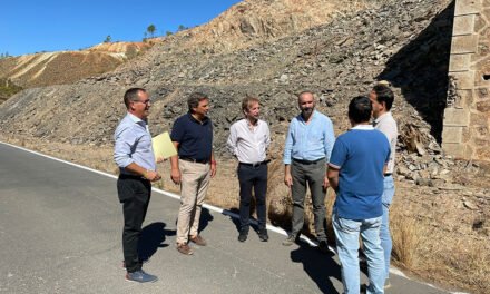 Atalaya Riotinto restituye con éxito la carretera entre Nerva y La Granada