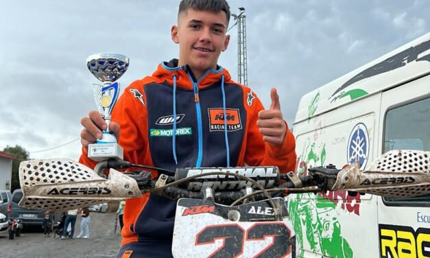 El riotinteño Álvaro Collado, la nueva joven promesa del enduro