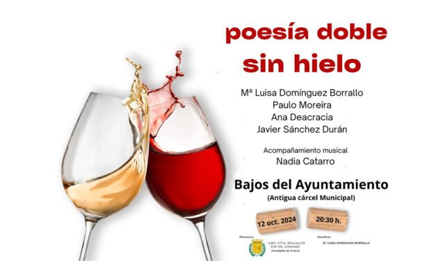 Bollullos sirve este sábado ‘Poesía Doble Sin Hielo’