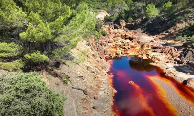 La antigua Estación de Jaramar de Riotinto y su entorno espectacular