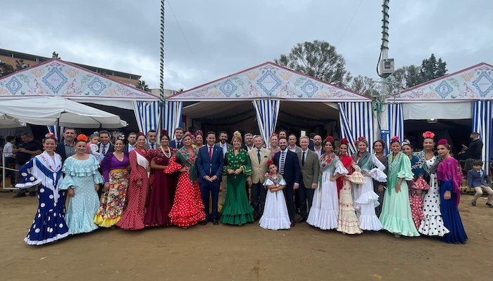 La Caseta de El Polvorín, la mejor decorada de la Feria de Otoño