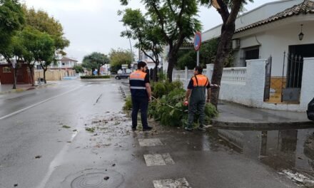 Desactivado el plan de Emergencias por lluvias con solo 13 incidencias en Huelva