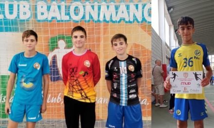 Cuatro nervenses representarán a Huelva en el Campeonato de Andalucía Infantil de balonmano