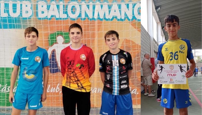 Cuatro nervenses representarán a Huelva en el Campeonato de Andalucía Infantil de balonmano