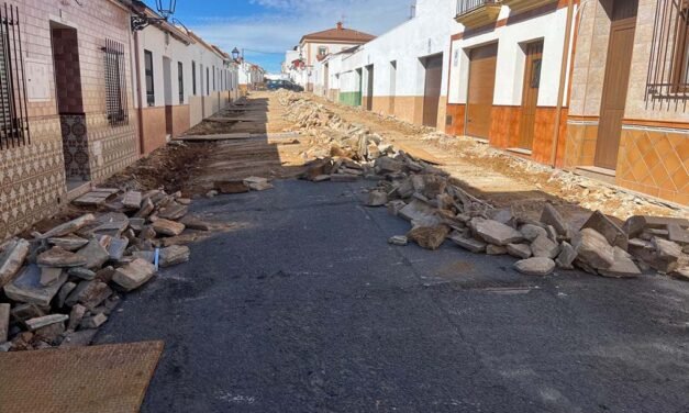 El Campillo retoma las obras de la calle Lepanto