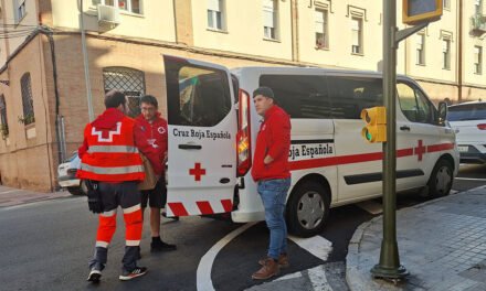 Once voluntarios de Cruz Roja Huelva ayudan a los afectados por la DANA en Valencia