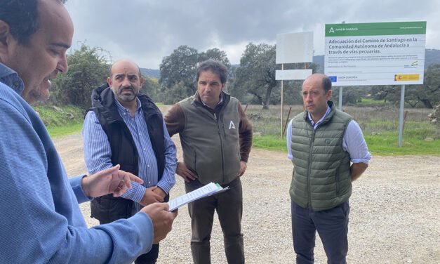 La Junta mejora la vía pecuaria del Camino de Santiago en La Granada