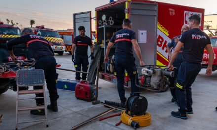 Bomberos de Huelva parten este domingo hacia Valencia para ayudar en la zona afectada por la Dana