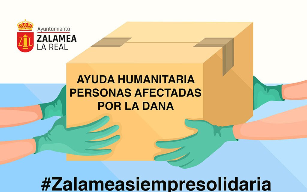 El Ayuntamiento de Zalamea habilita dos puntos de recogida de productos para Valencia