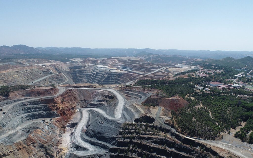 La mina de Riotinto produjo 11.900 toneladas de cobre en el tercer trimestre